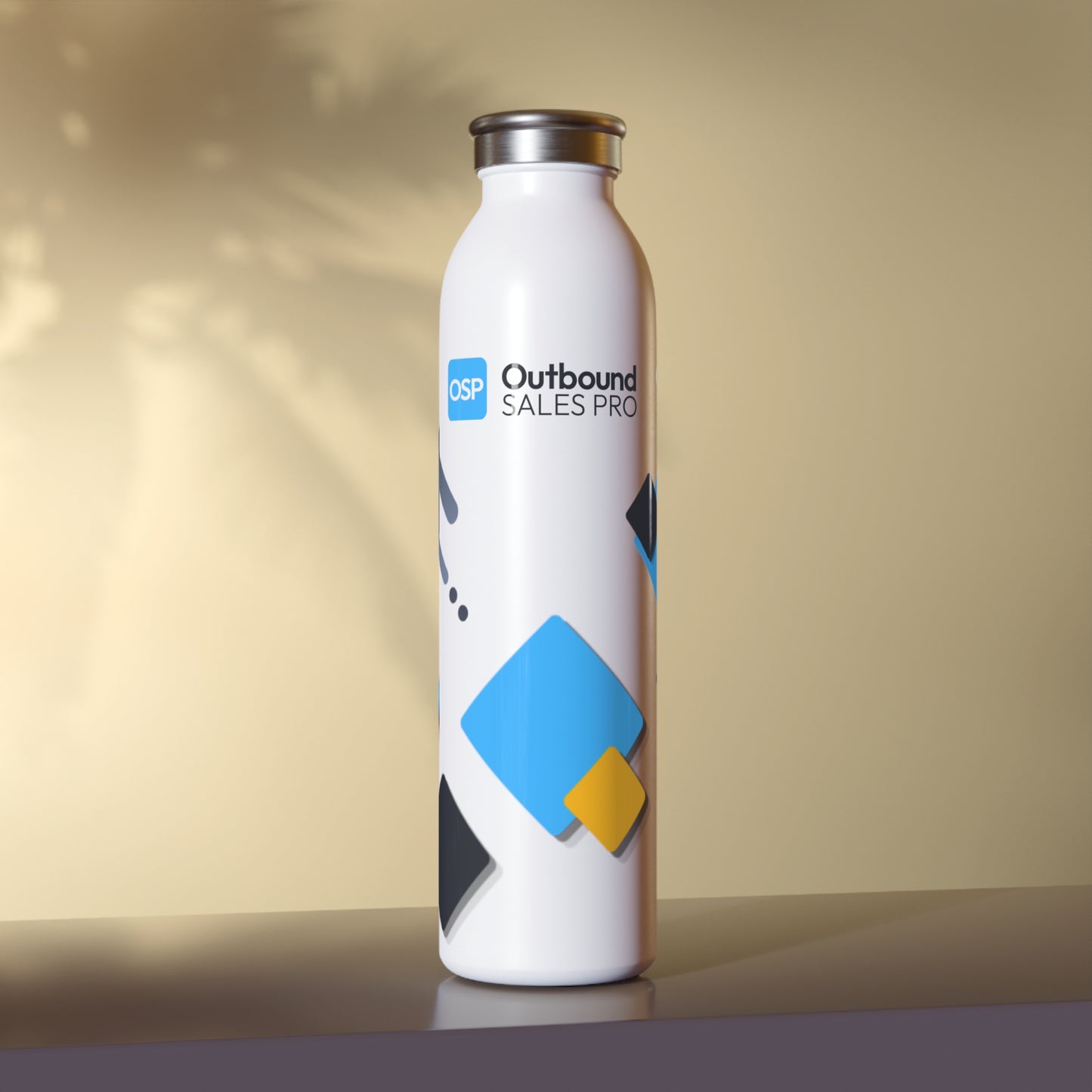 Slim Water Bottle — Outbound Sales Pro Branded Stainless Steel Bottle