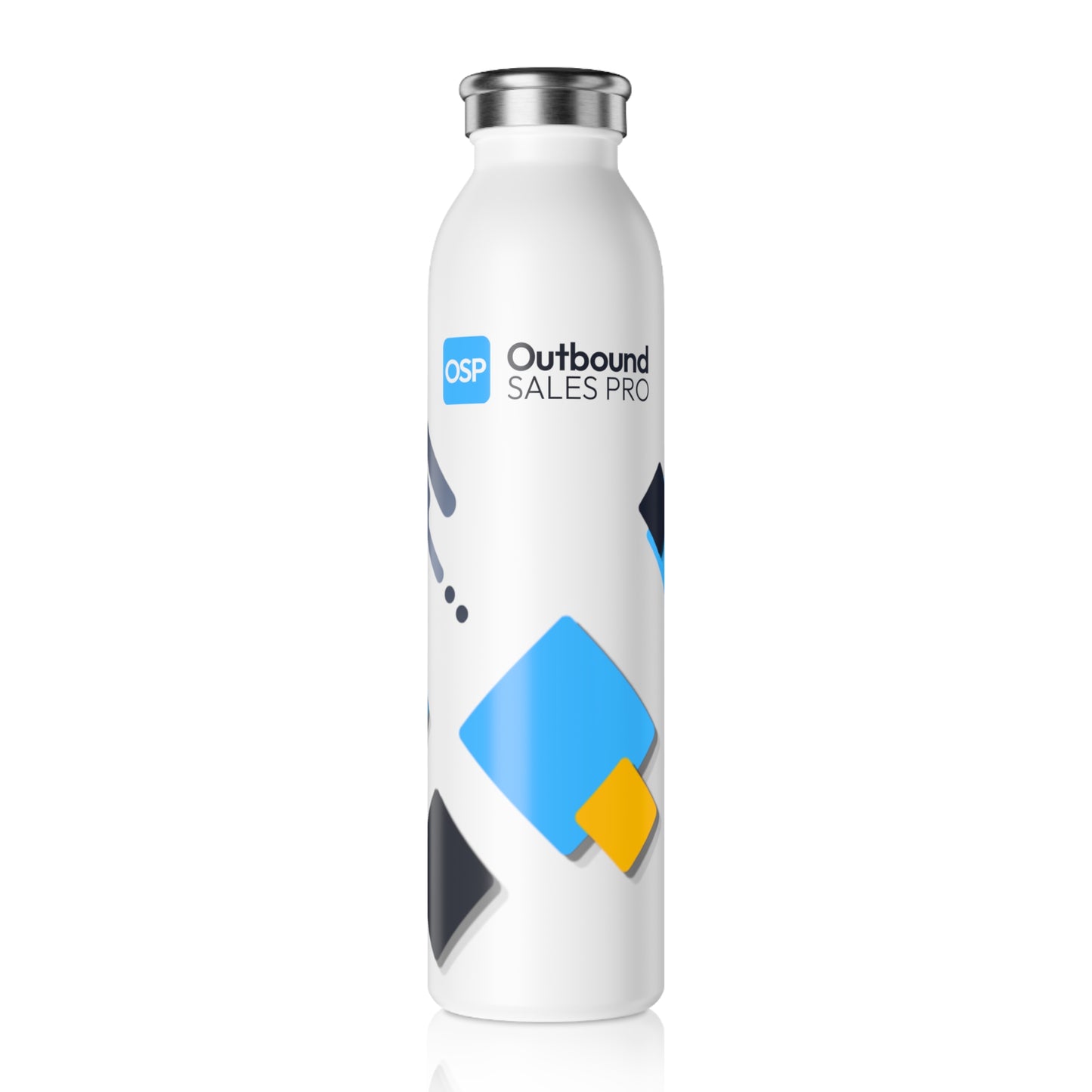 Slim Water Bottle — Outbound Sales Pro Branded Stainless Steel Bottle